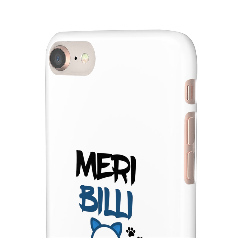 Meri Billi Menu Meow Snap Cases iPhone or Samsung - iPhone 8 / Glossy - Phone Case by GTA Desi Store