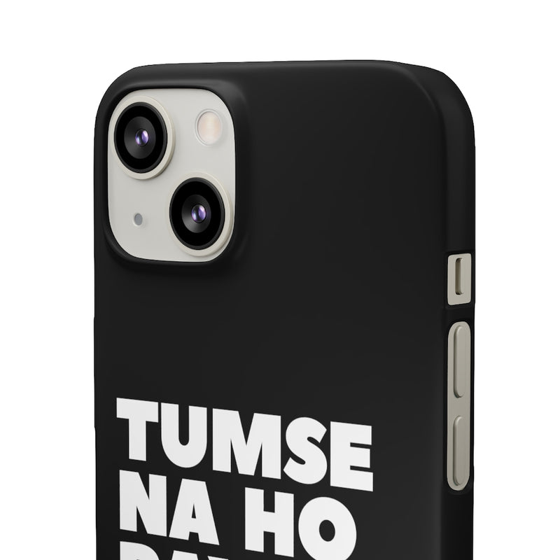 Tumse Na Ho Payega Snap Cases iPhone or Samsung - iPhone 13 / Matte - Phone Case by GTA Desi Store