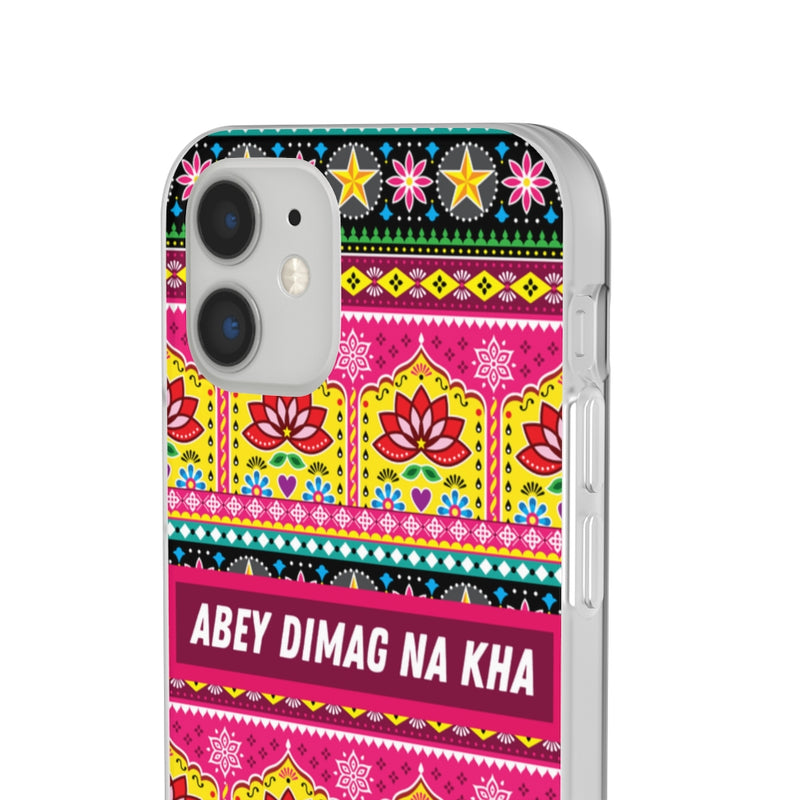 Abey Dimag Na Kha Flexi Cases - Phone Case by GTA Desi Store