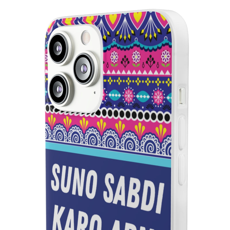 suno sabdi karo apni Flexi Cases - Phone Case by GTA Desi Store