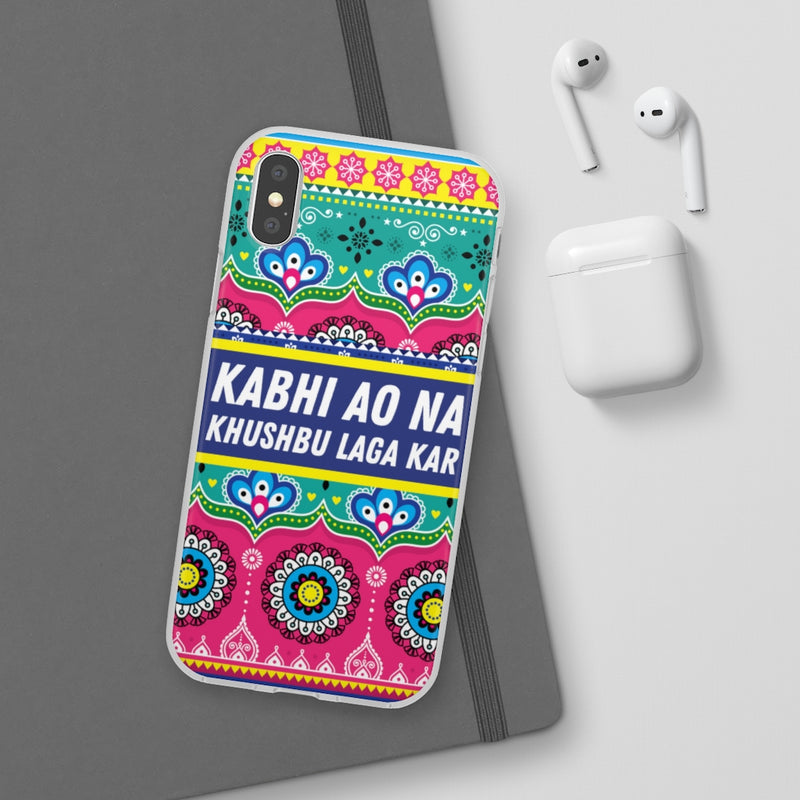 Kabhi Ao Na Khushbu Laga Kar Flexi Cases - Phone Case by GTA Desi Store