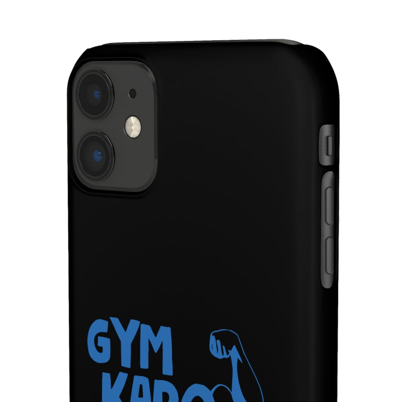 Gym Karo Pyar Nahin Snap Cases iPhone or Samsung - iPhone 11 / Matte - Phone Case by GTA Desi Store