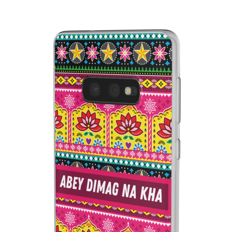 Abey Dimag Na Kha Flexi Cases - Phone Case by GTA Desi Store
