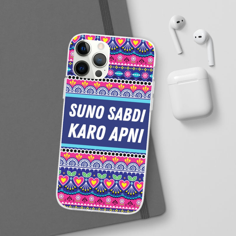 suno sabdi karo apni Flexi Cases - Phone Case by GTA Desi Store