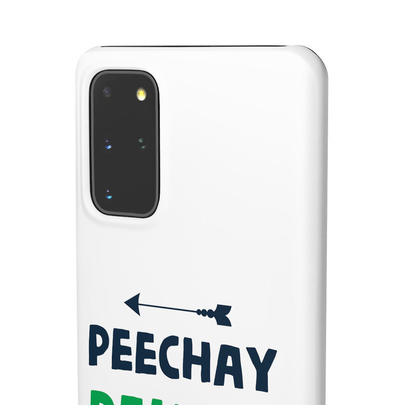Peechay Dekho Peechay Snap Cases iPhone or Samsung - Samsung Galaxy S20+ / Matte - Phone Case by GTA Desi Store