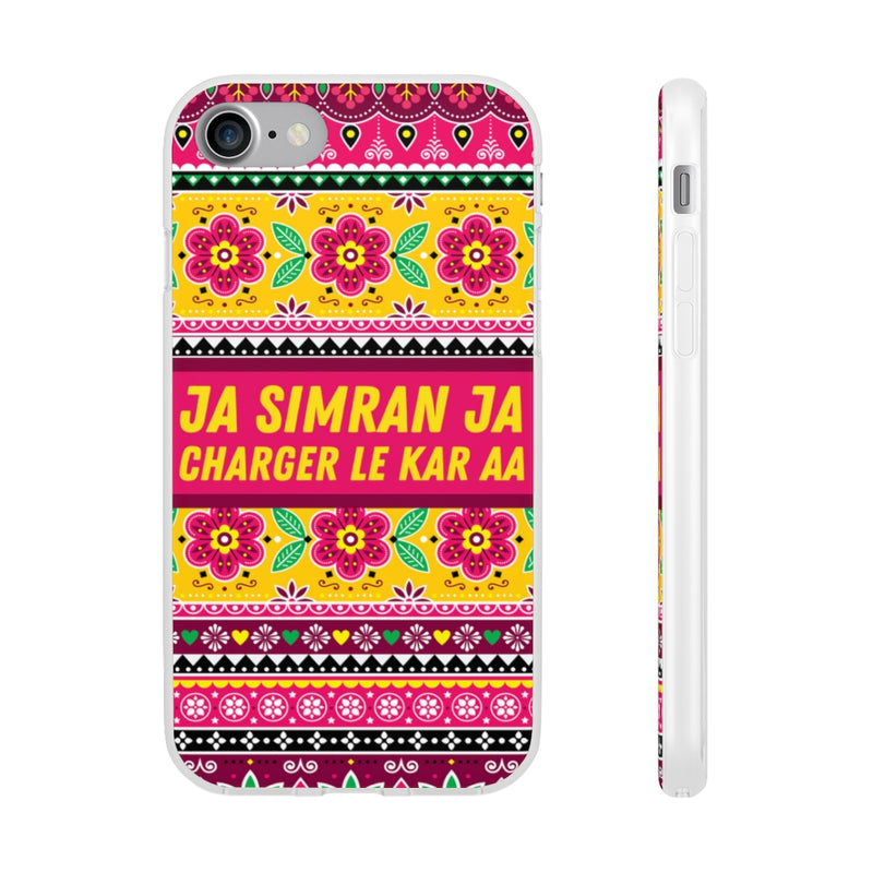 Ja Simran Ja Charger Le Kar Aa Flexi Cases - iPhone 7 - Phone Case by GTA Desi Store
