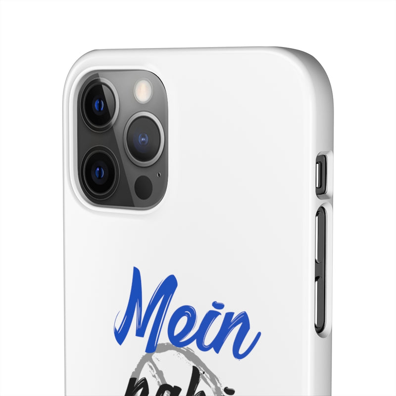 Mein Nahi Bataon gaa Snap Cases iPhone or Samsung - iPhone 12 Pro / Glossy - Phone Case by GTA Desi Store