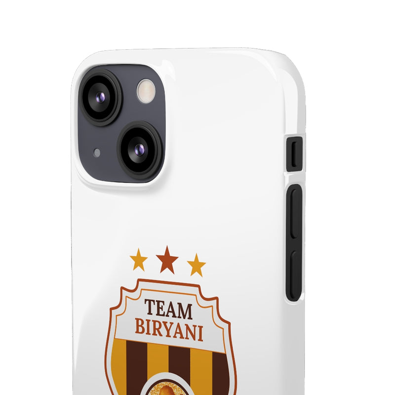 Team Biryani Snap Cases iPhone or Samsung - iPhone 13 Mini / Glossy - Phone Case by GTA Desi Store