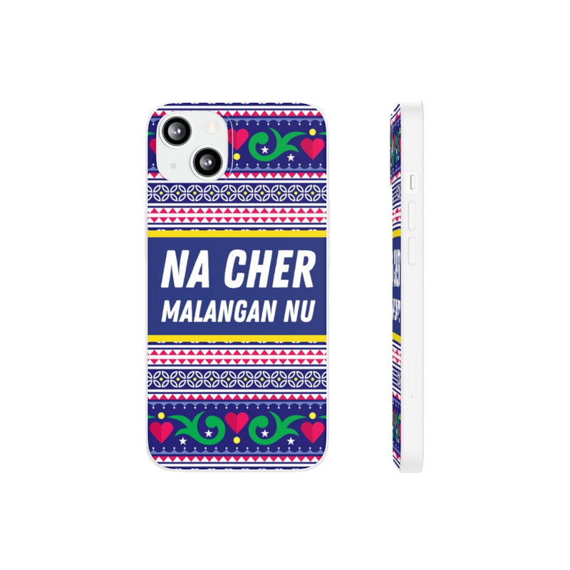 Na Cher Malangan Nu Flexi Cases - iPhone 13 with gift packaging - Phone Case by GTA Desi Store