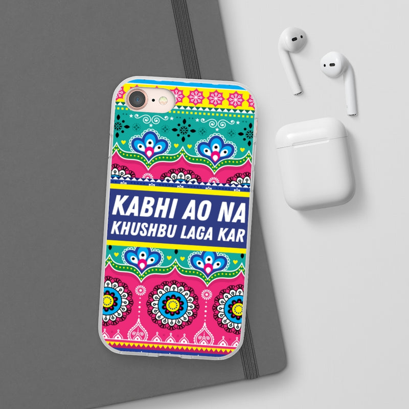 Kabhi Ao Na Khushbu Laga Kar Flexi Cases - Phone Case by GTA Desi Store