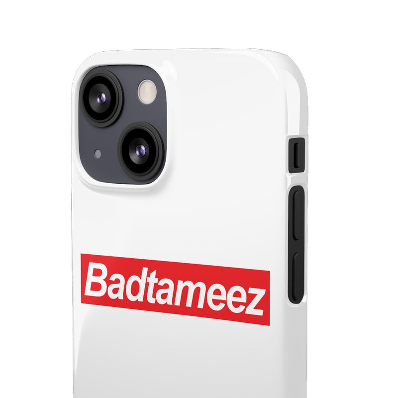 Badtameez Snap Cases iPhone or Samsung - iPhone 13 Mini / Glossy - Phone Case by GTA Desi Store