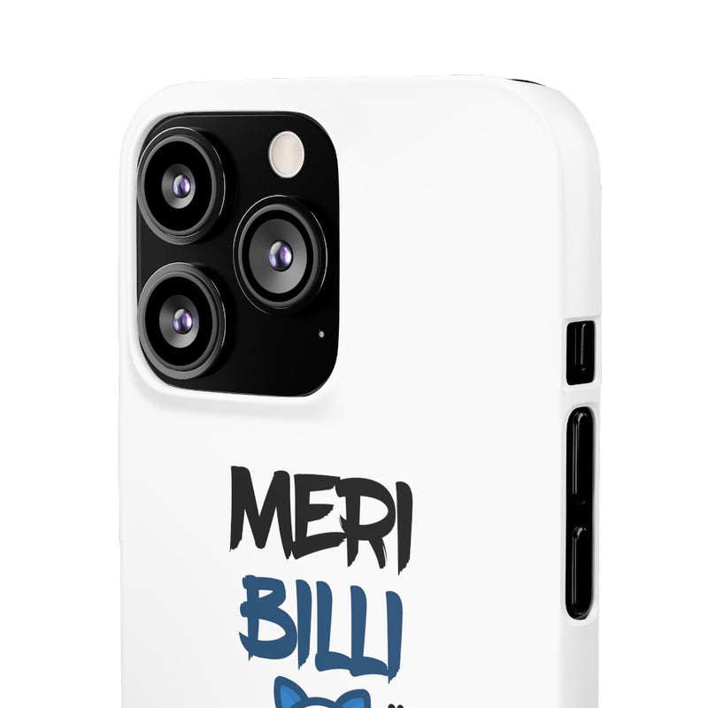Meri Billi Menu Meow Snap Cases iPhone or Samsung - iPhone 13 Pro / Matte - Phone Case by GTA Desi Store