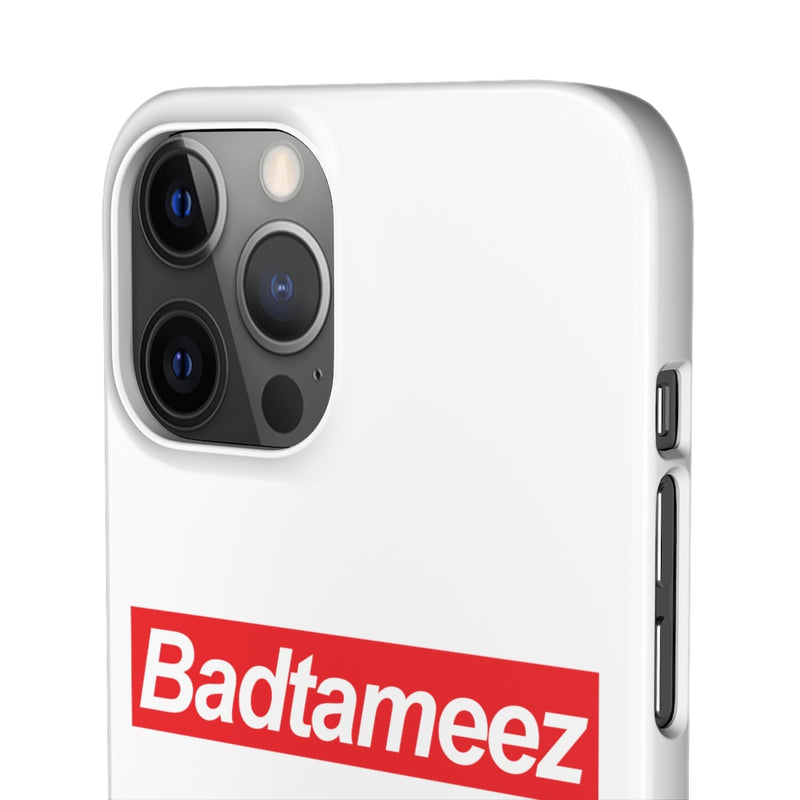 Badtameez Snap Cases iPhone or Samsung - iPhone 12 Pro Max / Glossy - Phone Case by GTA Desi Store