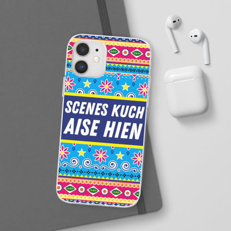 scenes kuch aise hien Flexi Cases - Phone Case by GTA Desi Store