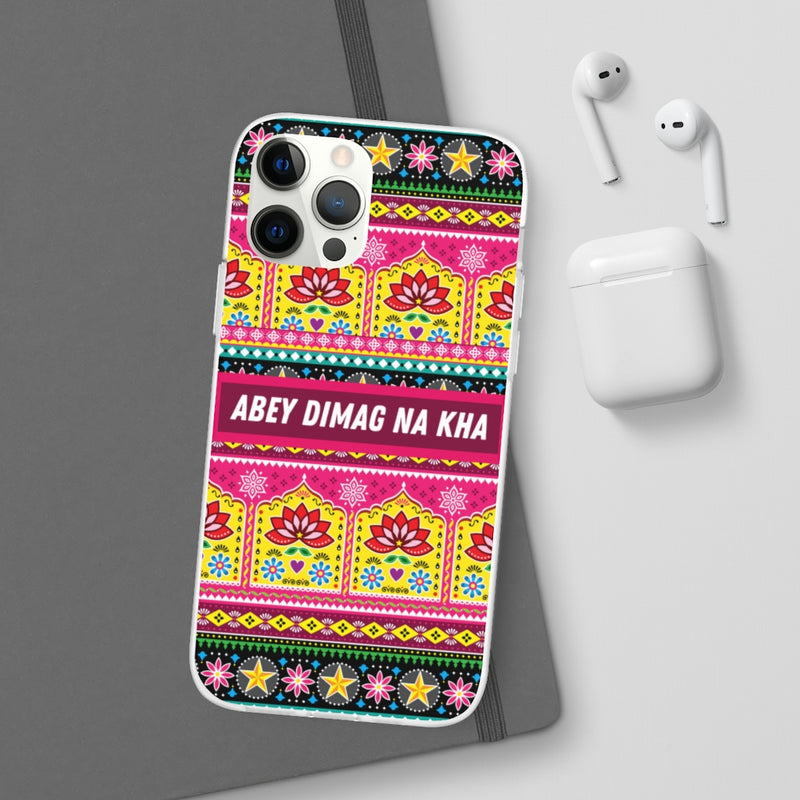 Abey Dimag Na Kha Flexi Cases - Phone Case by GTA Desi Store