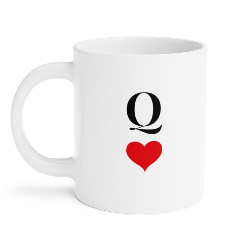 Queen of Hearts Ceramic Mugs (11oz\15oz\20oz) - Mug by GTA Desi Store