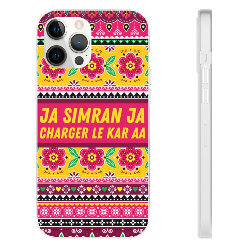 Ja Simran Ja Charger Le Kar Aa Flexi Cases - iPhone 12 Pro Max with gift packaging - Phone Case by GTA Desi Store
