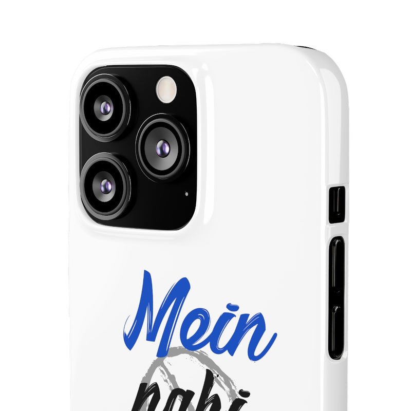 Mein Nahi Bataon gaa Snap Cases iPhone or Samsung - iPhone 13 Pro / Glossy - Phone Case by GTA Desi Store