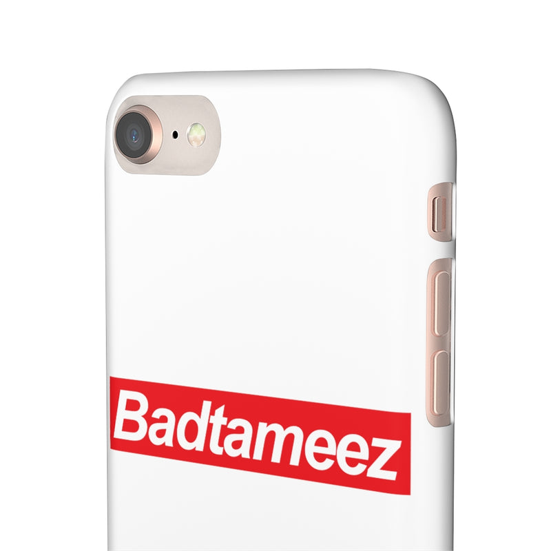 Badtameez Snap Cases iPhone or Samsung - iPhone 8 / Matte - Phone Case by GTA Desi Store