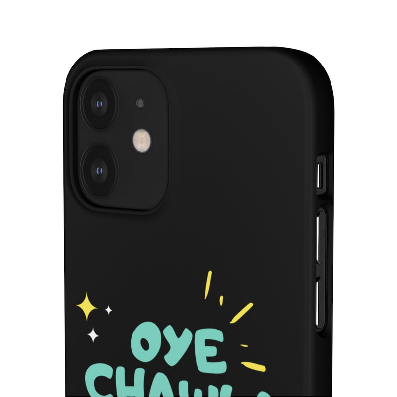 Oye Chawla Na Maar Youth Snap Cases iPhone or Samsung - iPhone 12 / Matte - Phone Case by GTA Desi Store