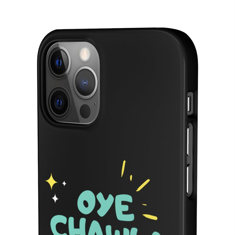 Oye Chawla Na Maar Youth Snap Cases iPhone or Samsung - iPhone 12 Pro / Glossy - Phone Case by GTA Desi Store