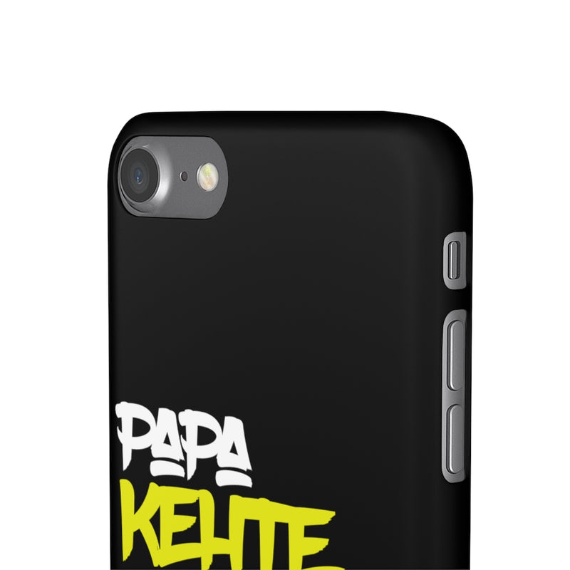 Papa Kehte Hain Bara Naam Karega Snap Cases iPhone or Samsung - iPhone 7 / Matte - Phone Case by GTA Desi Store