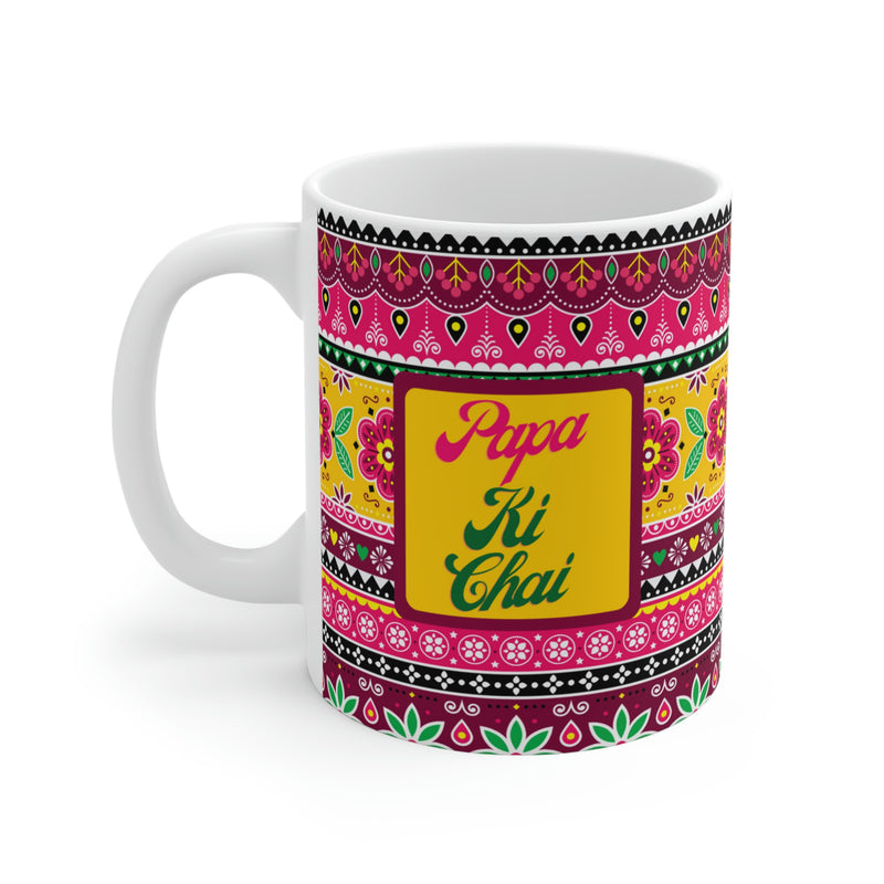 Papa Ki Chai Ceramic Mug (11oz)