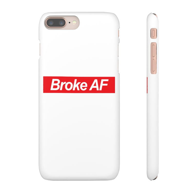 Broke AF Snap Cases iPhone or Samsung - Phone Case by GTA Desi Store