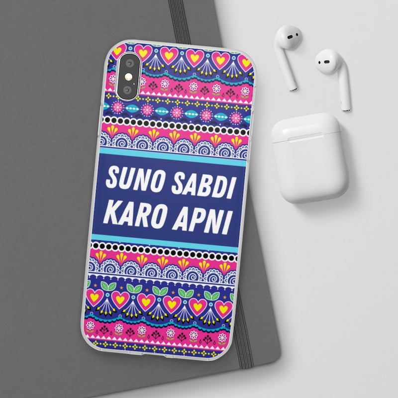 suno sabdi karo apni Flexi Cases - Phone Case by GTA Desi Store