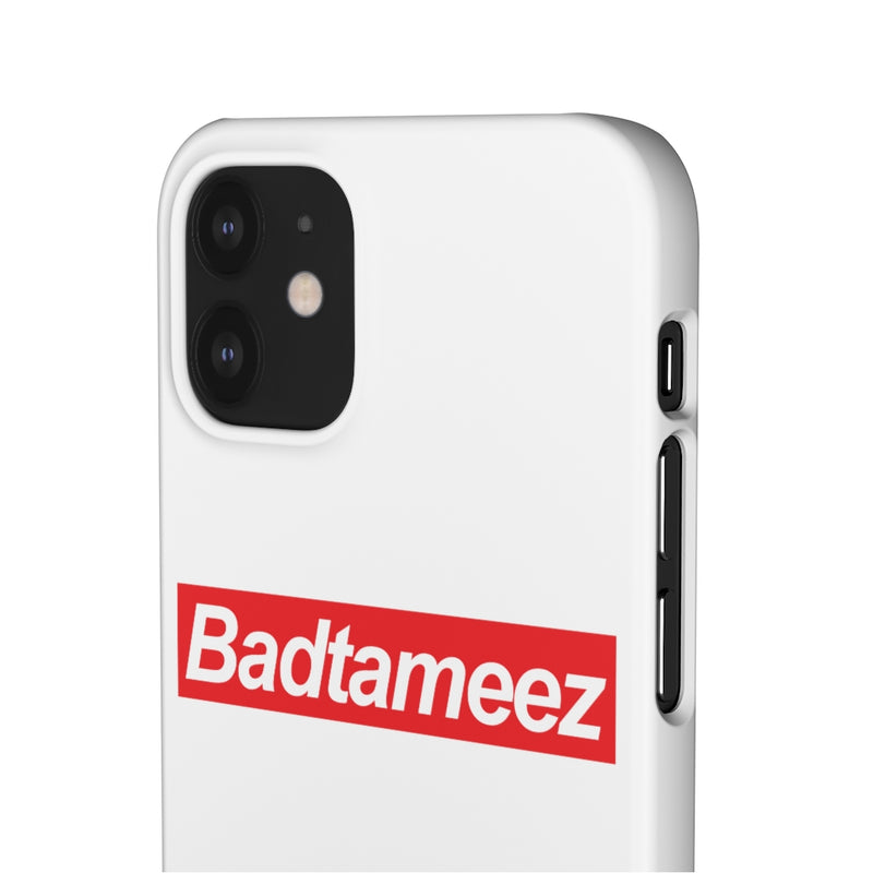 Badtameez Snap Cases iPhone or Samsung - iPhone 12 Mini / Matte - Phone Case by GTA Desi Store