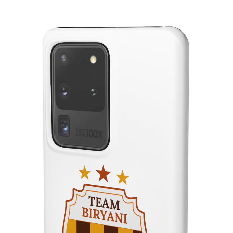 Team Biryani Snap Cases iPhone or Samsung - Phone Case by GTA Desi Store