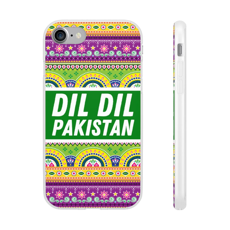 Dil Dil Pakistan Flexi Cases - iPhone 7 - Phone Case by GTA Desi Store