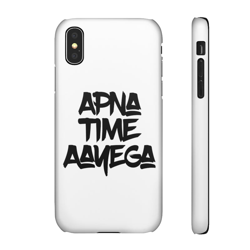 Apna Time Aayega Snap Cases iPhone or Samsung - Phone Case by GTA Desi Store