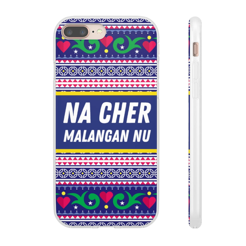 Na Cher Malangan Nu Flexi Cases - iPhone 8 Plus with gift packaging - Phone Case by GTA Desi Store