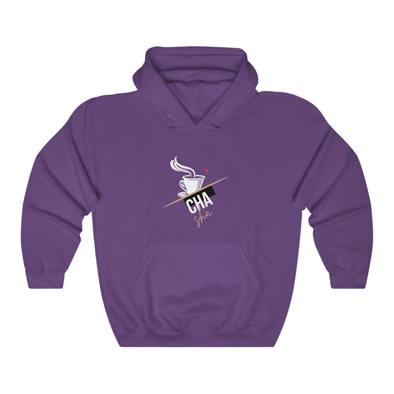 Cha Sha Unisex Heavy Blend™ Hooded Sweatshirt - Purple / S - Hoodie by GTA Desi Store