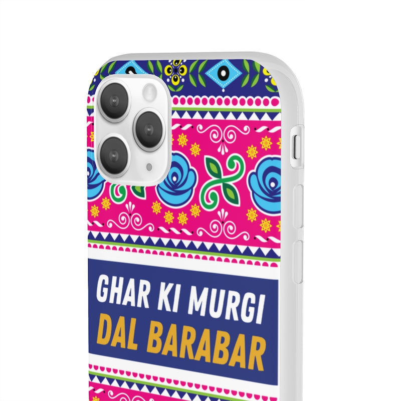 Ghar Ki Murgi Dal Barabar Flexi Cases - Phone Case by GTA Desi Store