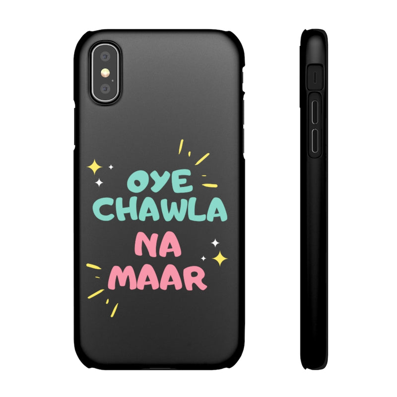 Oye Chawla Na Maar Youth Snap Cases iPhone or Samsung - Phone Case by GTA Desi Store