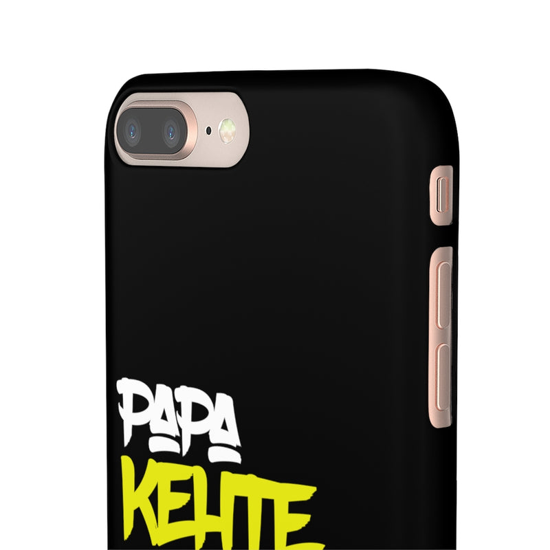 Papa Kehte Hain Bara Naam Karegi Snap Cases iPhone or Samsung - iPhone 8 Plus / Matte - Phone Case by GTA Desi Store