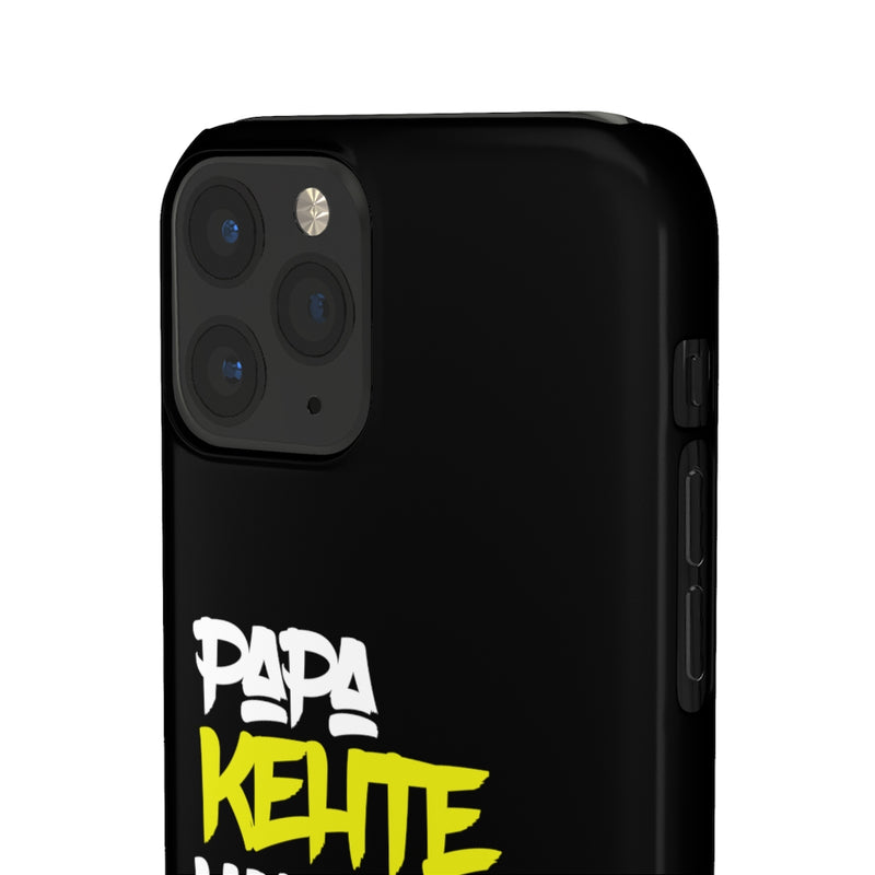 Papa Kehte Hain Bara Naam Karegi Snap Cases iPhone or Samsung - iPhone 11 Pro / Glossy - Phone Case by GTA Desi Store