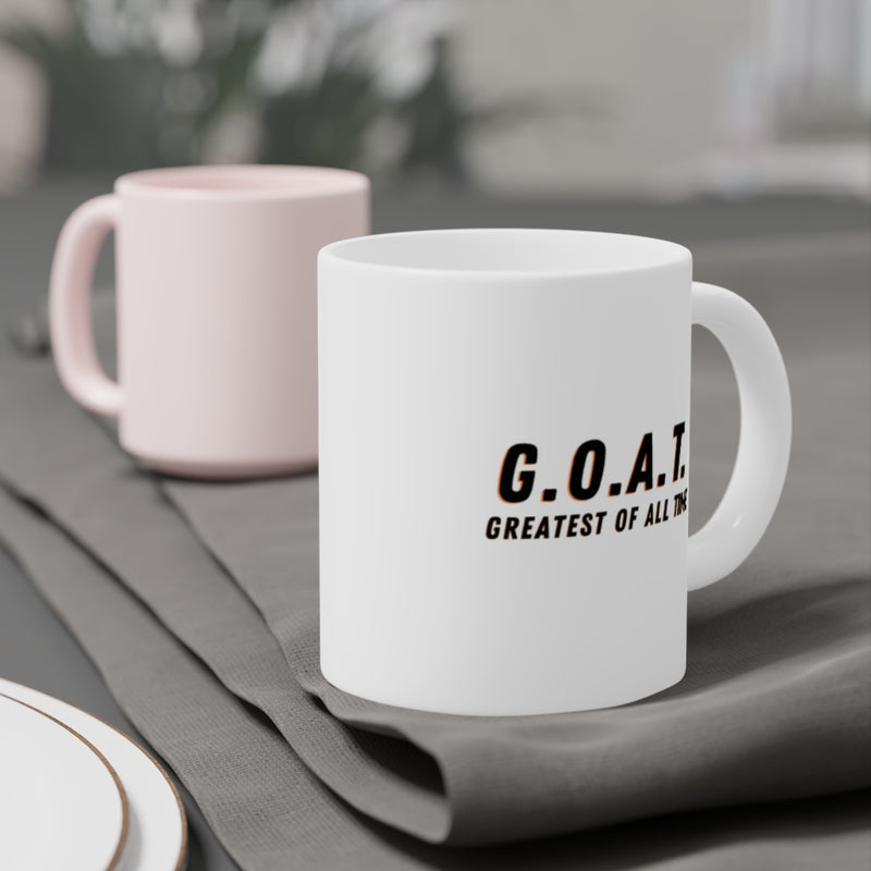 G.O.A.T Great Of All Time Ceramic Mugs (11oz\15oz\20oz) - Mug by GTA Desi Store