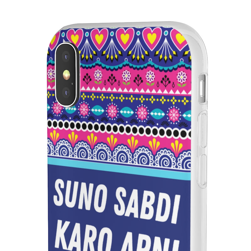 suno sabdi karo apni Flexi Cases - Phone Case by GTA Desi Store