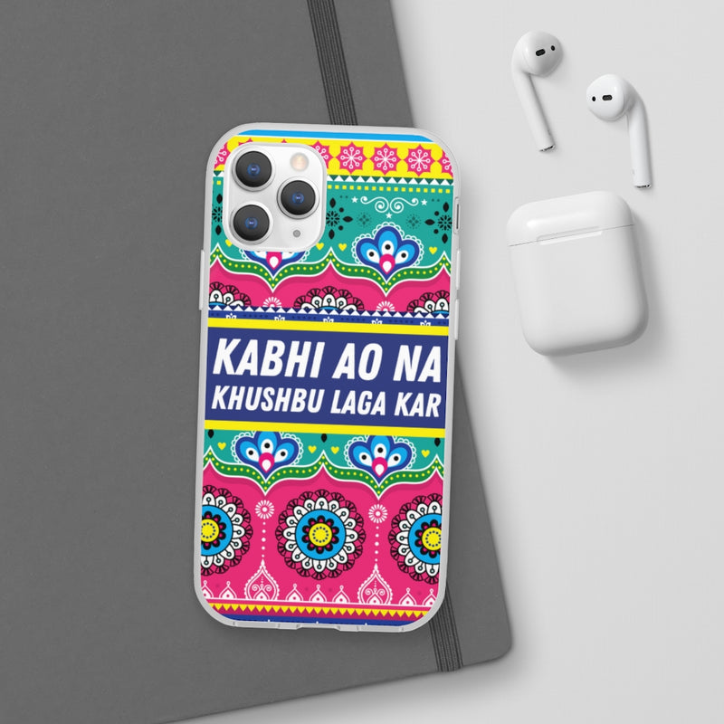 Kabhi Ao Na Khushbu Laga Kar Flexi Cases - Phone Case by GTA Desi Store