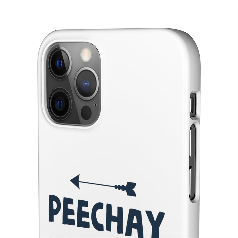 Peechay Dekho Peechay Snap Cases iPhone or Samsung - iPhone 12 Pro / Matte - Phone Case by GTA Desi Store
