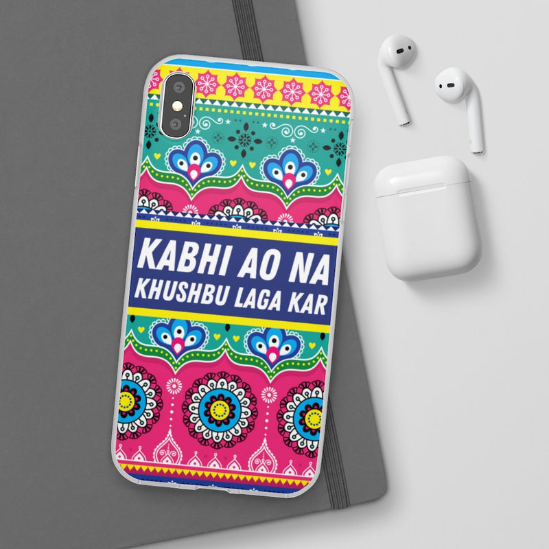 Kabhi Ao Na Khushbu Laga Kar Flexi Cases - Phone Case by GTA Desi Store