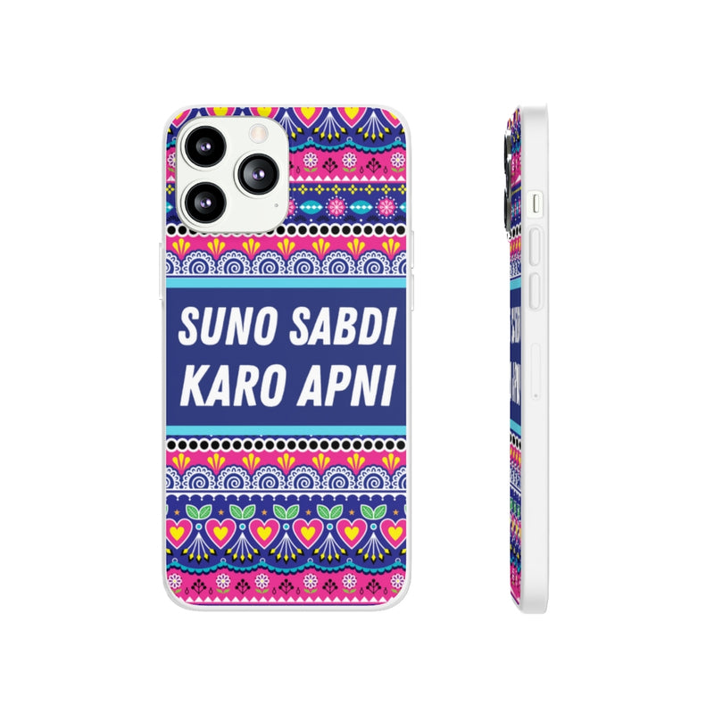 suno sabdi karo apni Flexi Cases - iPhone 13 Pro Max - Phone Case by GTA Desi Store