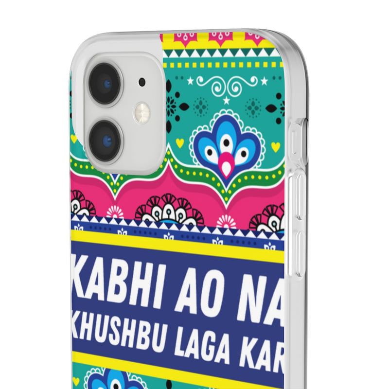 Kabhi Ao Na Khushbu Laga Kar Flexi Cases - Phone Case by GTA Desi Store
