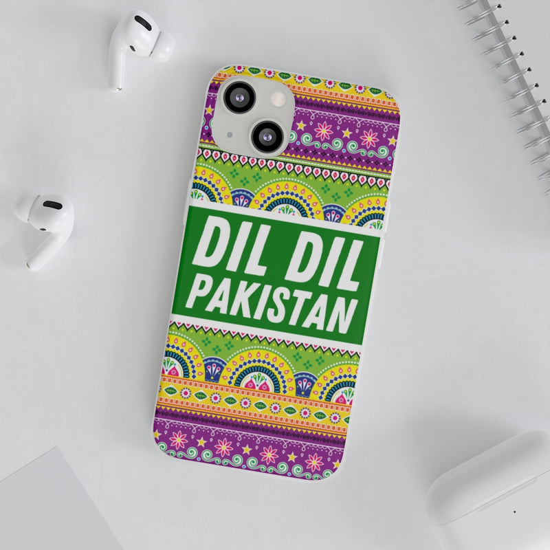 Dil Dil Pakistan Flexi Cases - Phone Case by GTA Desi Store