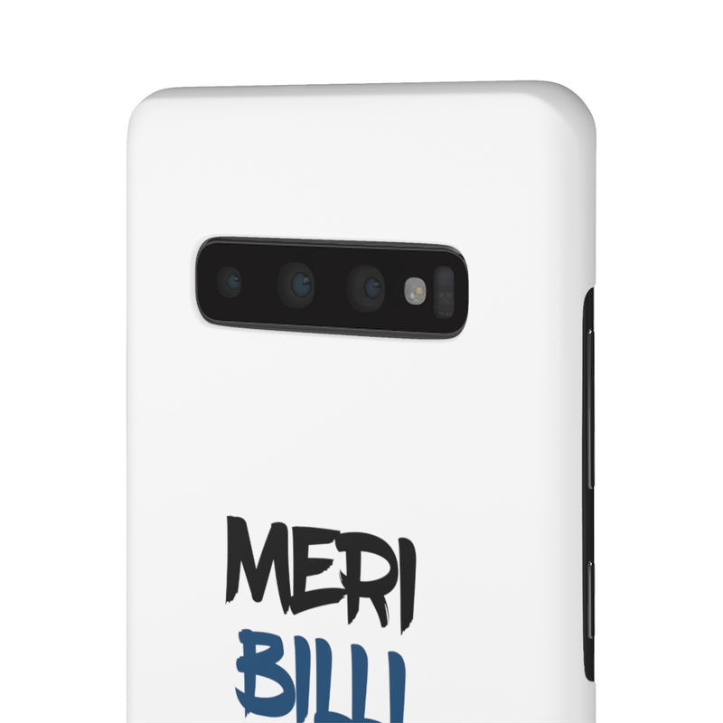 Meri Billi Menu Meow Snap Cases iPhone or Samsung - Samsung Galaxy S10 Plus / Matte - Phone Case by GTA Desi Store