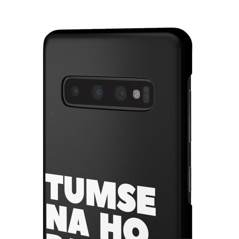 Tumse Na Ho Payega Snap Cases iPhone or Samsung - Samsung Galaxy S10 / Glossy - Phone Case by GTA Desi Store