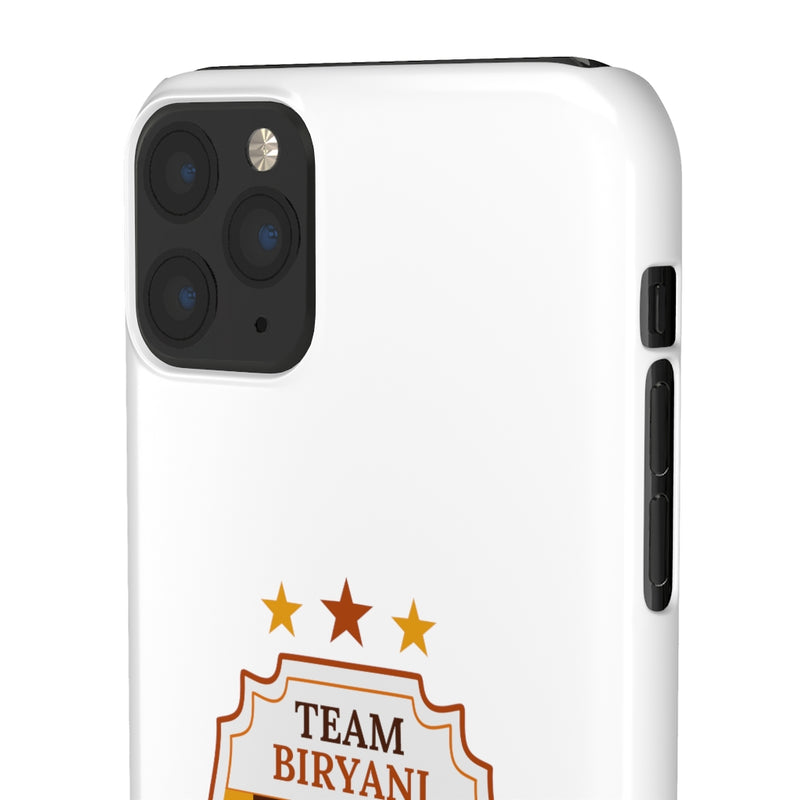 Team Biryani Snap Cases iPhone or Samsung - iPhone 11 Pro Max / Glossy - Phone Case by GTA Desi Store